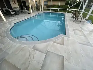 Concrete resurfacing project with a decorative outdoor finish — project 16