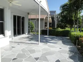 Concrete resurfacing project with a decorative outdoor finish — project 18