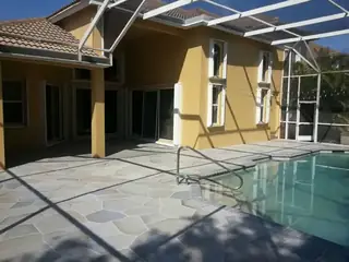 Concrete resurfacing project with a decorative outdoor finish — project 20