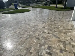 Paver driveway project by Five Star Pavers & Pool Remodels — project 09