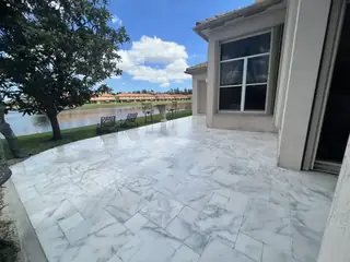 Natural stone patio project by Five Star Pavers & Pool Remodels — project 07