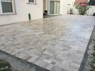 Natural stone patio project by Five Star Pavers & Pool Remodels — project 12