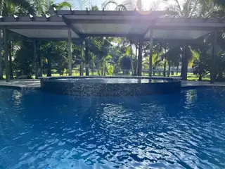 Pergola project creating a covered South Florida outdoor living space — project 11