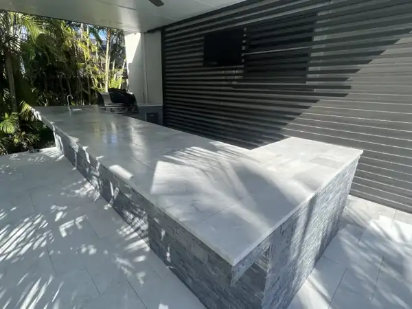 Custom outdoor kitchen, project 6