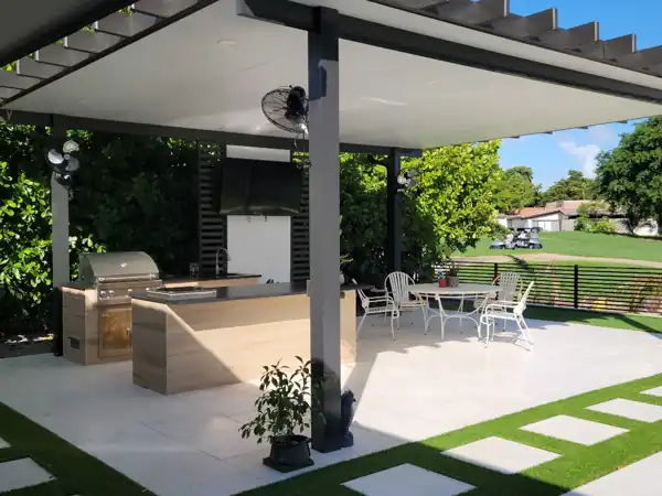 Pergola installation, project 14